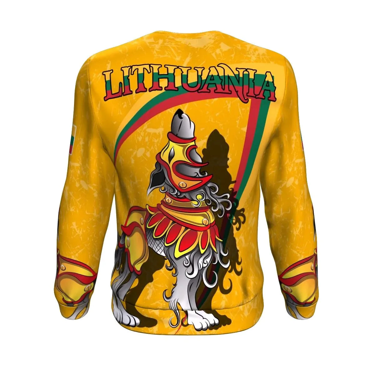 Lietuva Lithuania Sweatshirt Lithuanian Iron Wolf