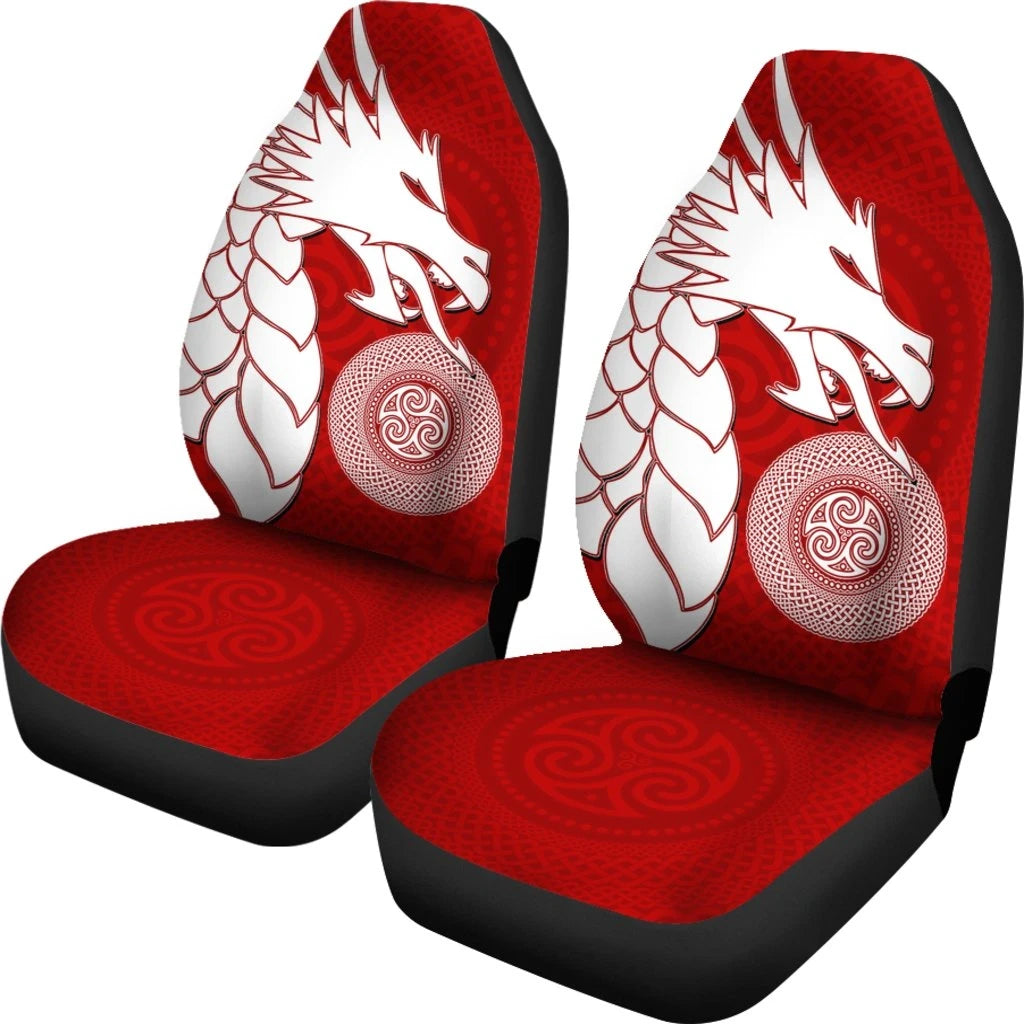 Celtic Car Seat Covers Mystical Celtic Dragon