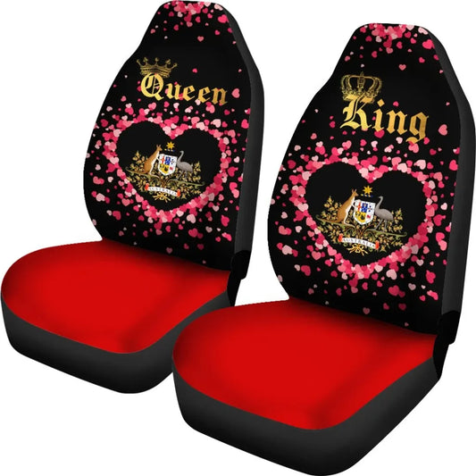 Australia Car Seat Cover Couple King/Queen Set Of Two