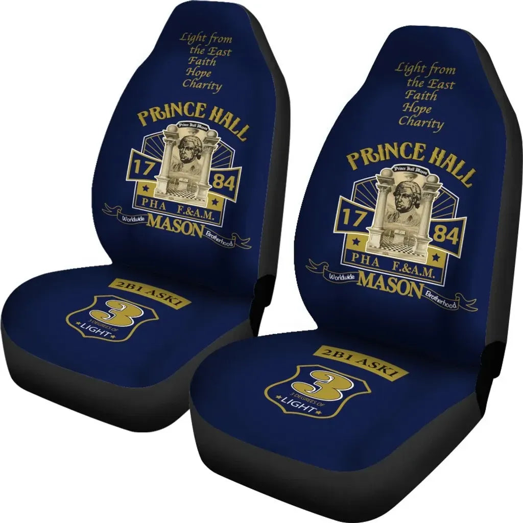 Freemasonry Car Seat Covers