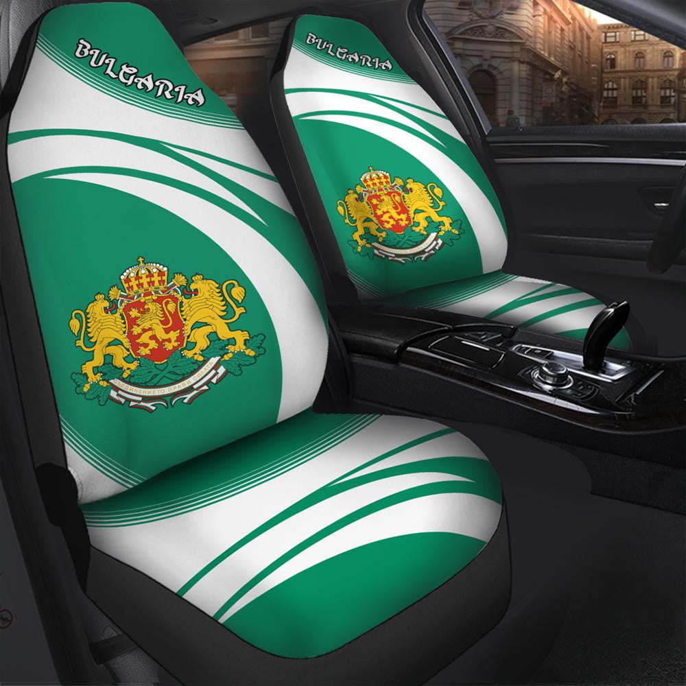 Bulgaria Coat Of Arms Car Seat Cover Cricket W