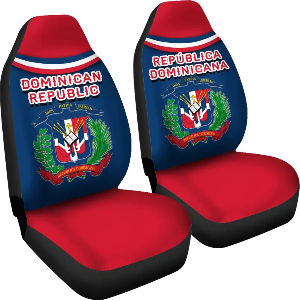Dominican Republic Car Seat Covers Vibes Version