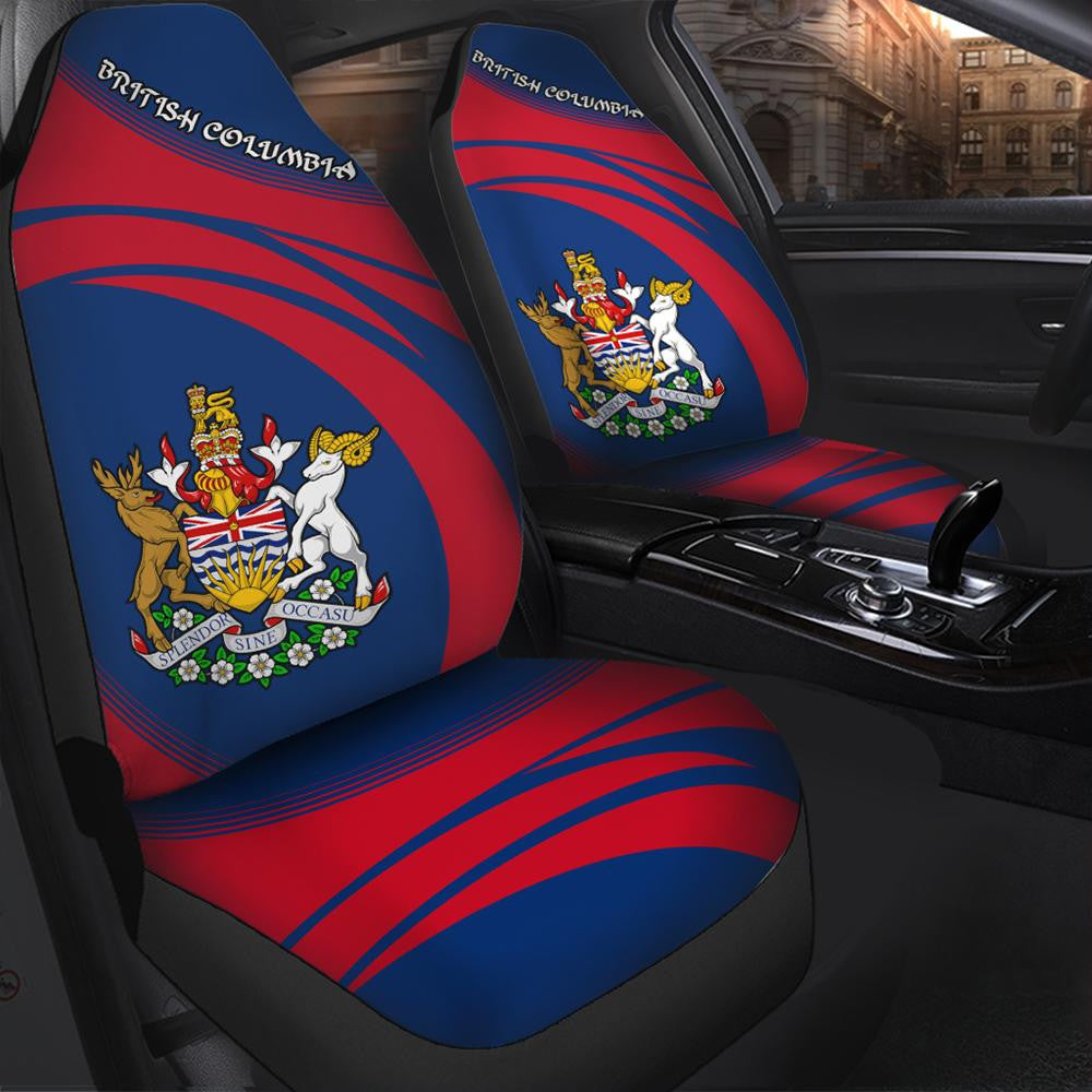 British Columbia Coat Of Arms Car Seat Cover Cricket W