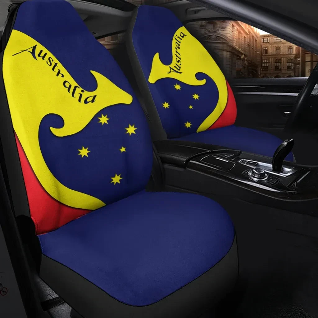 Australia Flag Version 1 Car Seat Covers