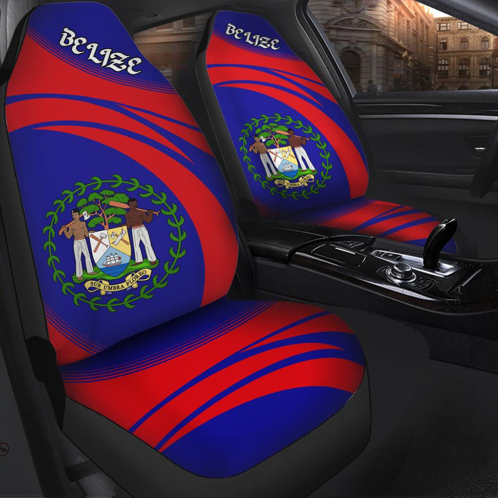 Belize Coat Of Arms Car Seat Cover Cricket W