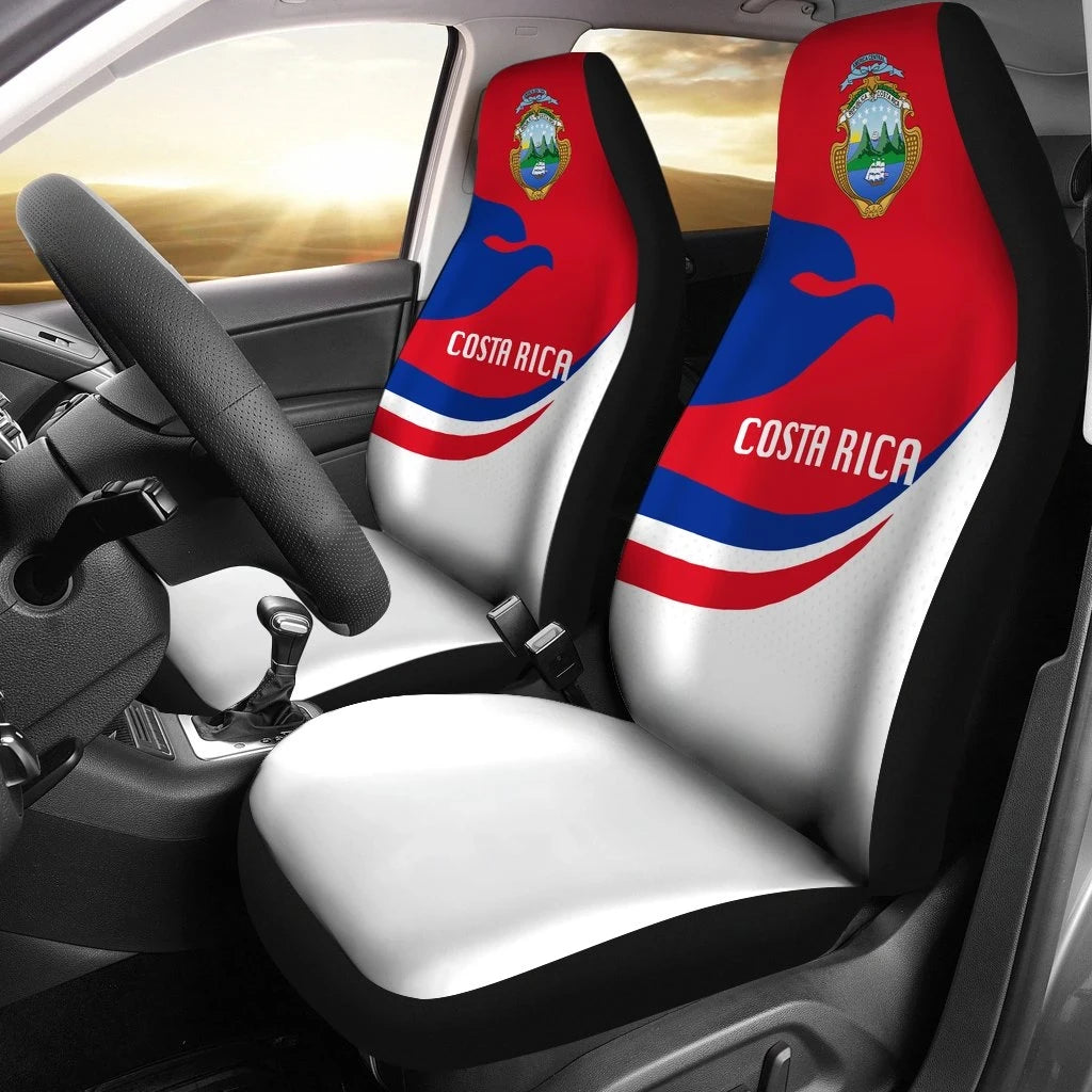 Costa Rica Car Seat Covers Proud Version