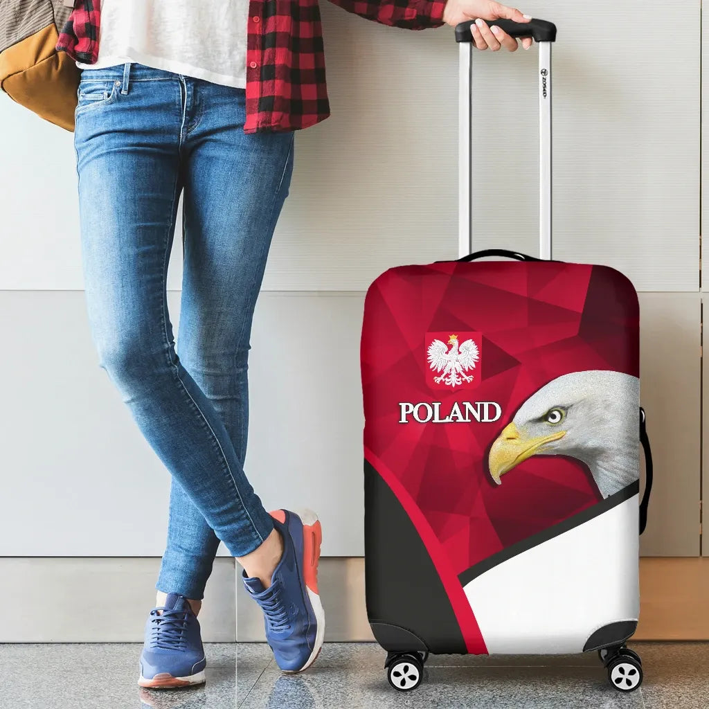 Poland Luggage Covers White Eagle Version
