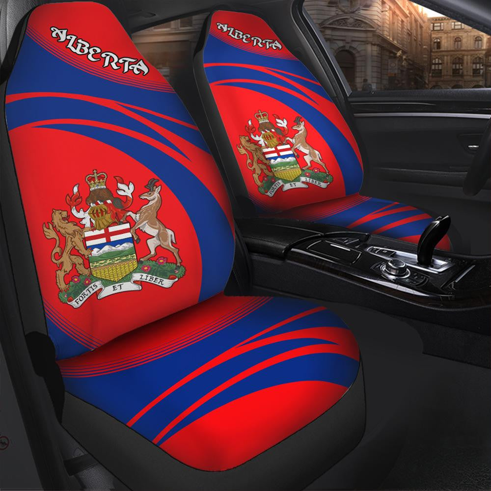 Alberta Coat Of Arms Car Seat Cover Cricket W