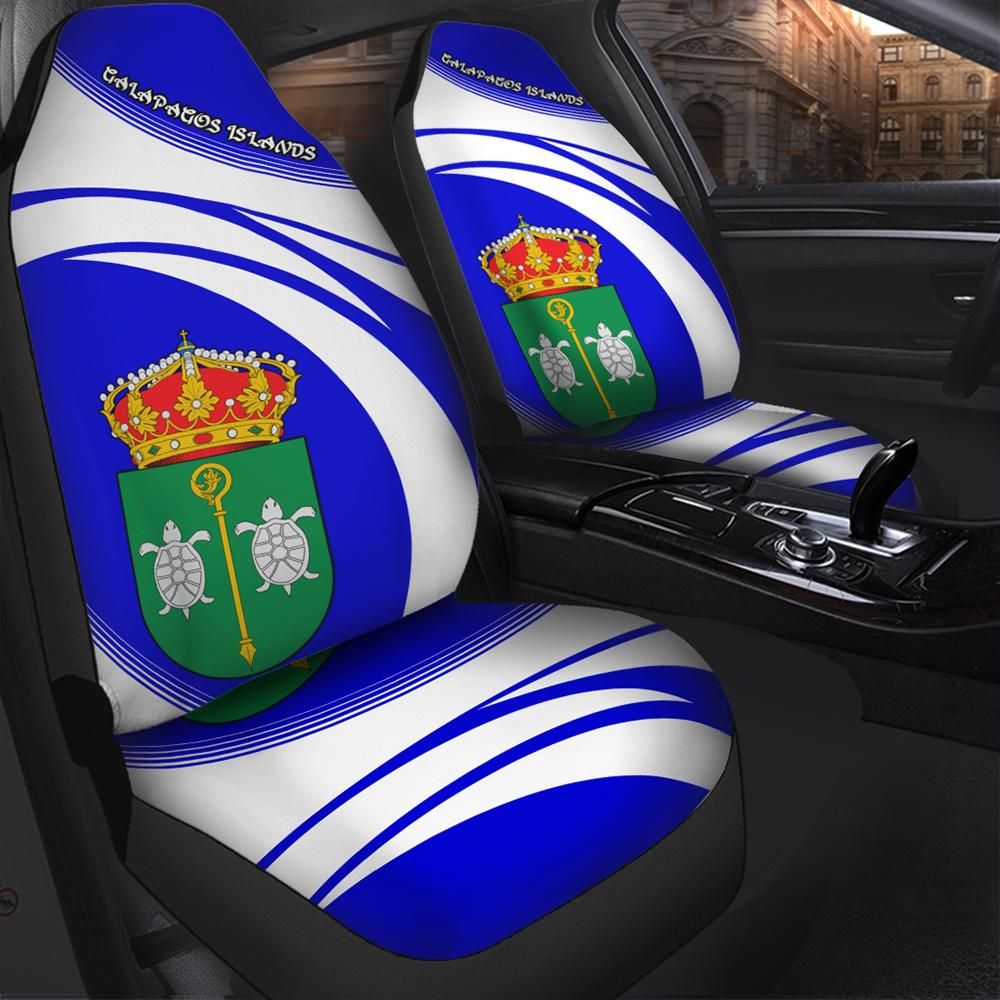 Galapagos Islands Coat Of Arms Car Seat Cover Cricket W