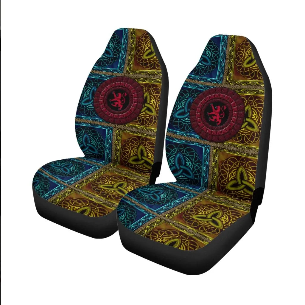 Celticone Car Seat Cover Scotland Circle Celtic