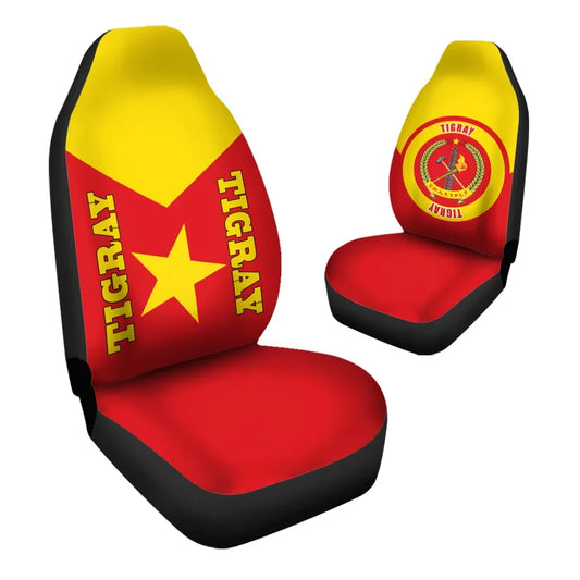 Tigray Car Seat Covers, Tigray Rising Coat Of Arms