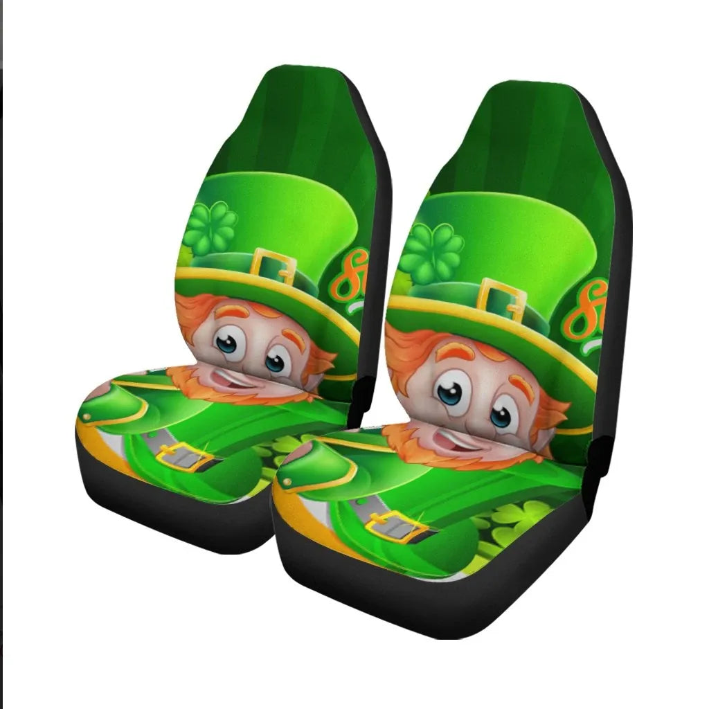 Celticone Car Seat Cover Patrick'S Green Ireland Ver2