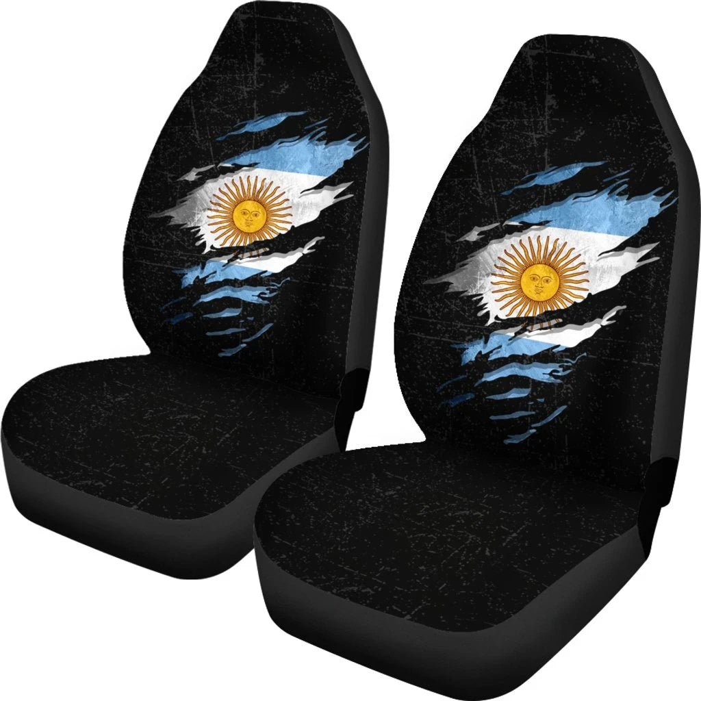 Argentina In Me Car Seat Covers Special Grunge Style
