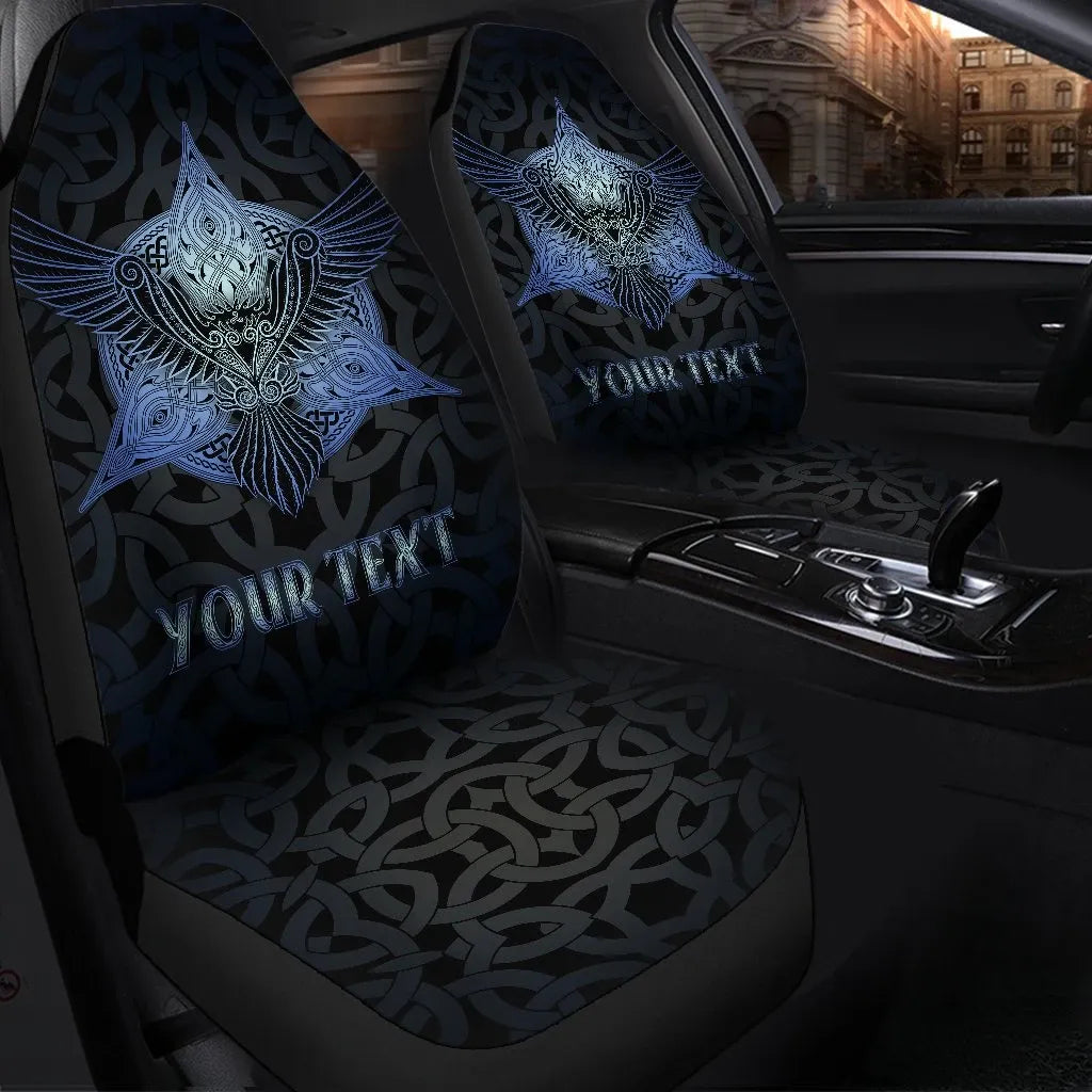 Celtic Personalized Car Seat Covers Celtic Raven
