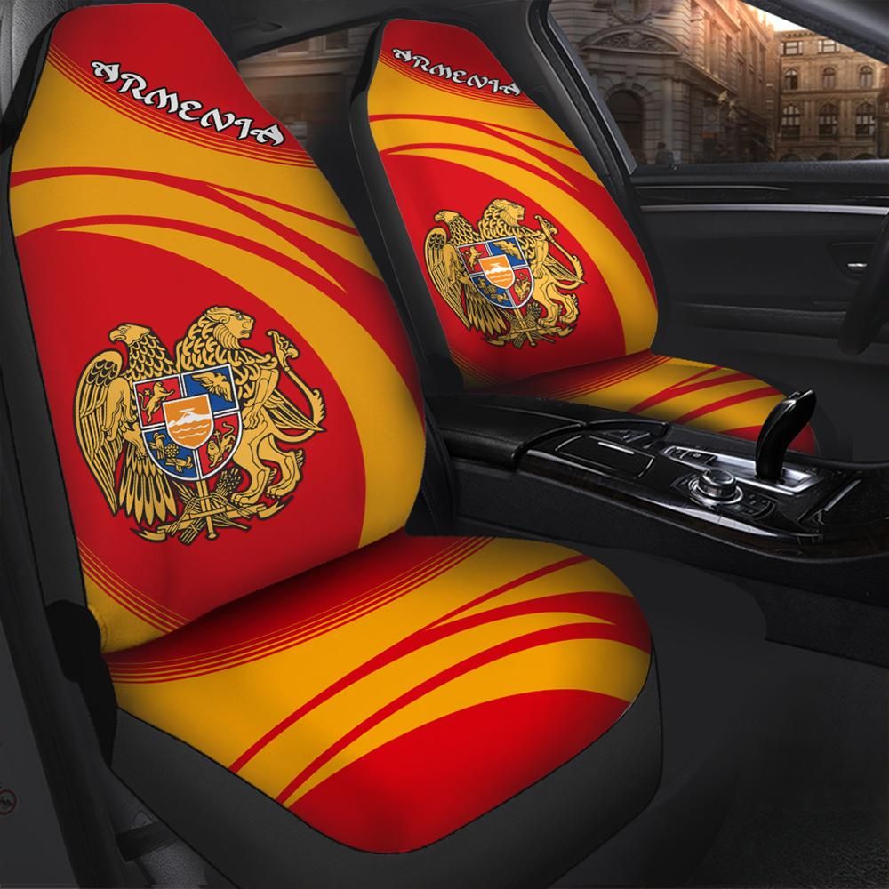 Armenia Coat Of Arms Car Seat Cover Cricket W
