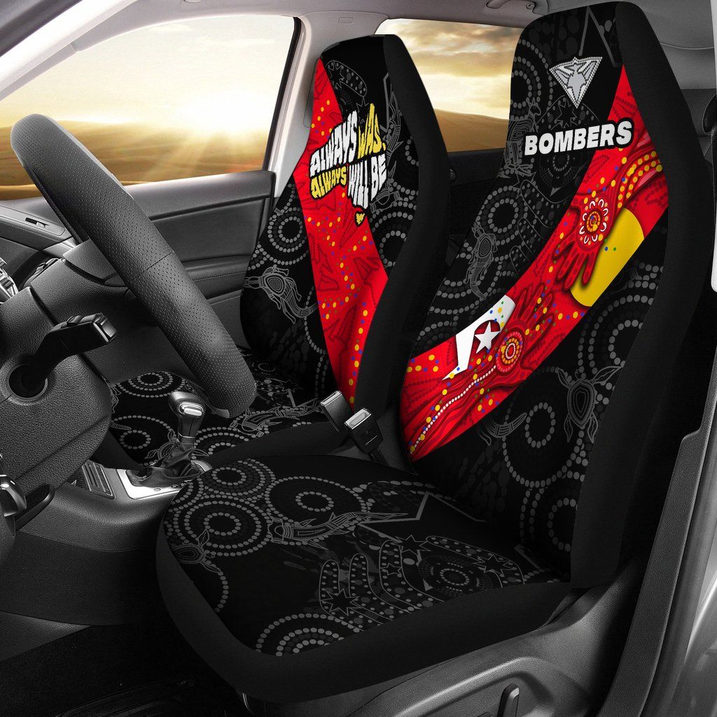 Bombers Naidoc Week Car Seat Covers Essendon Ingenious