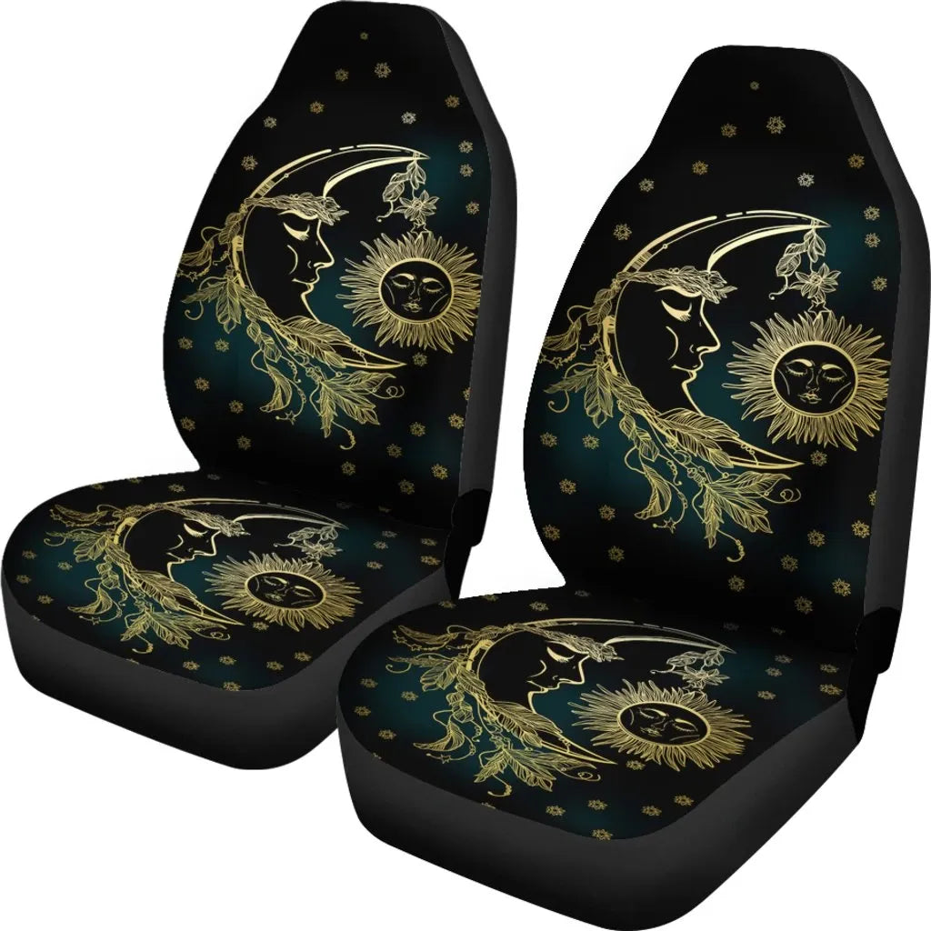 Celtic Wicca Sun & Moon Car Seat Covers