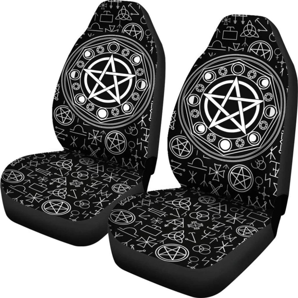 Celtic Wicca Car Seat Cover Wicca Spirit Car Seat Covers