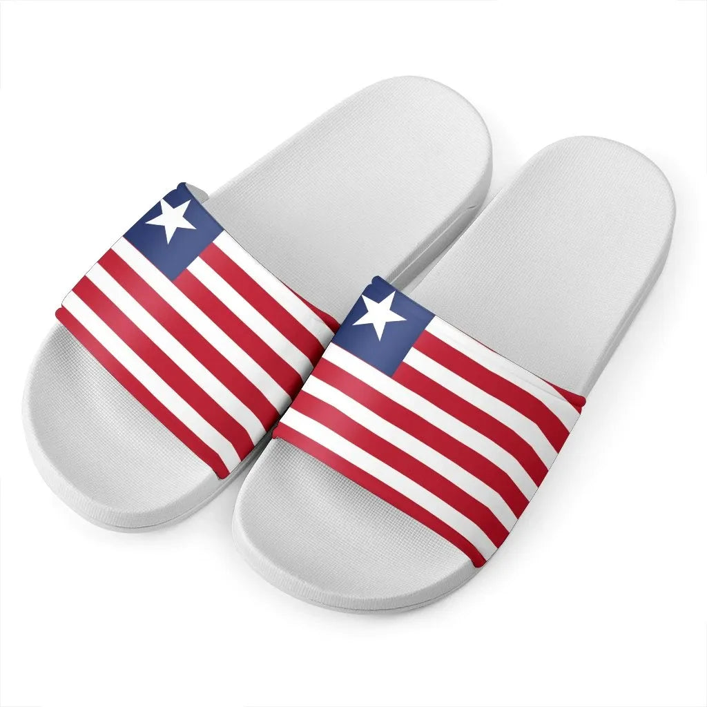 Liberia Slide Sandals Original Flag