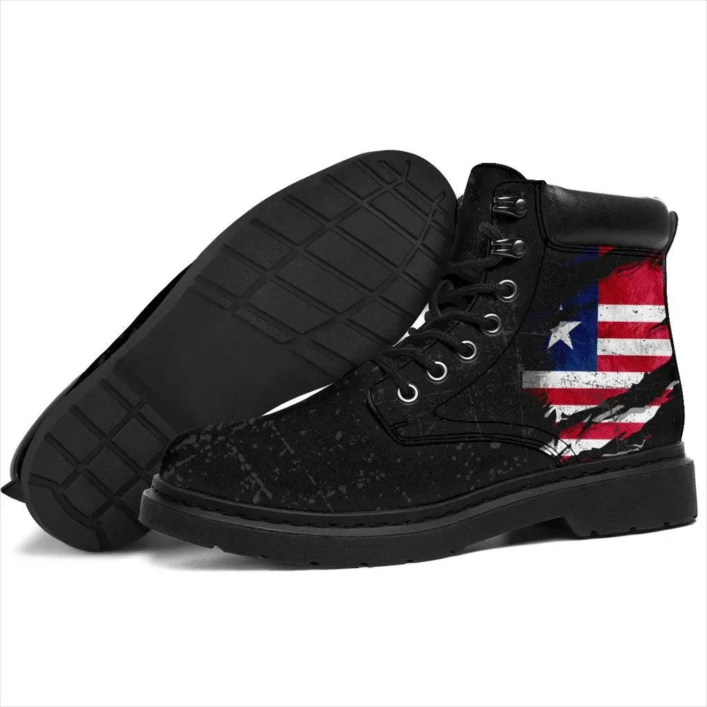 Liberia In Me All Season Boots Special Grunge Style