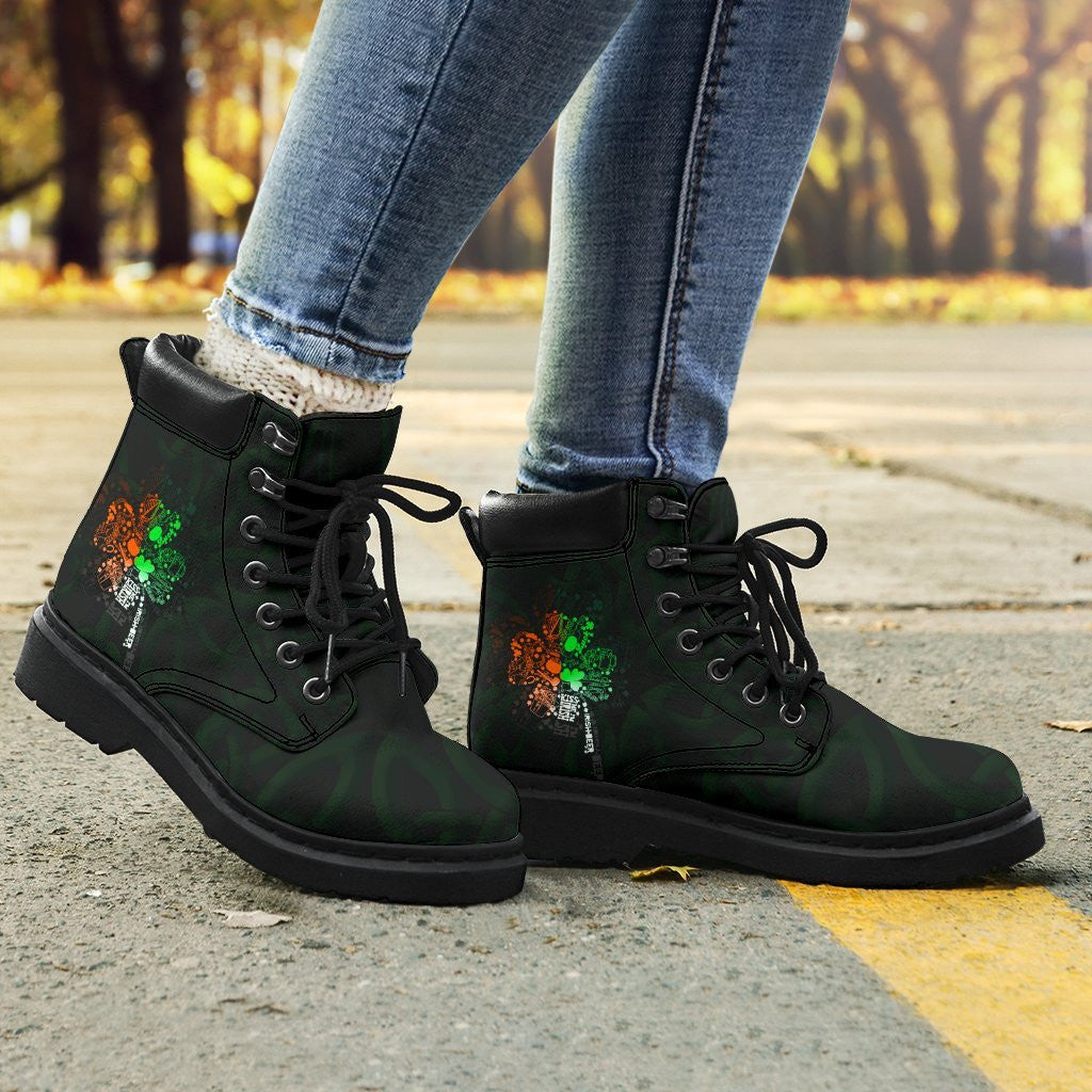 Ireland All Season Boots Ireland Shamrock St.Patrick Day Style