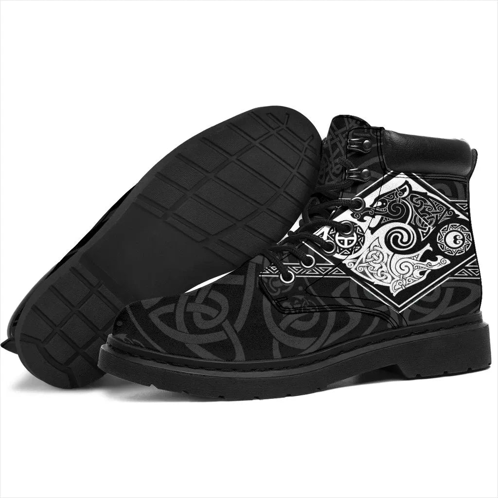 Vikings All Season Boots The Wolves Skoll And Hati