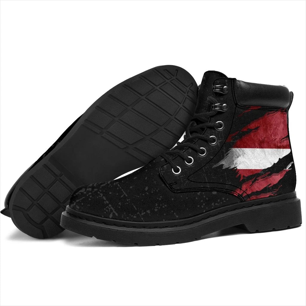 Latvia In Me All Season Boots Special Grunge Style
