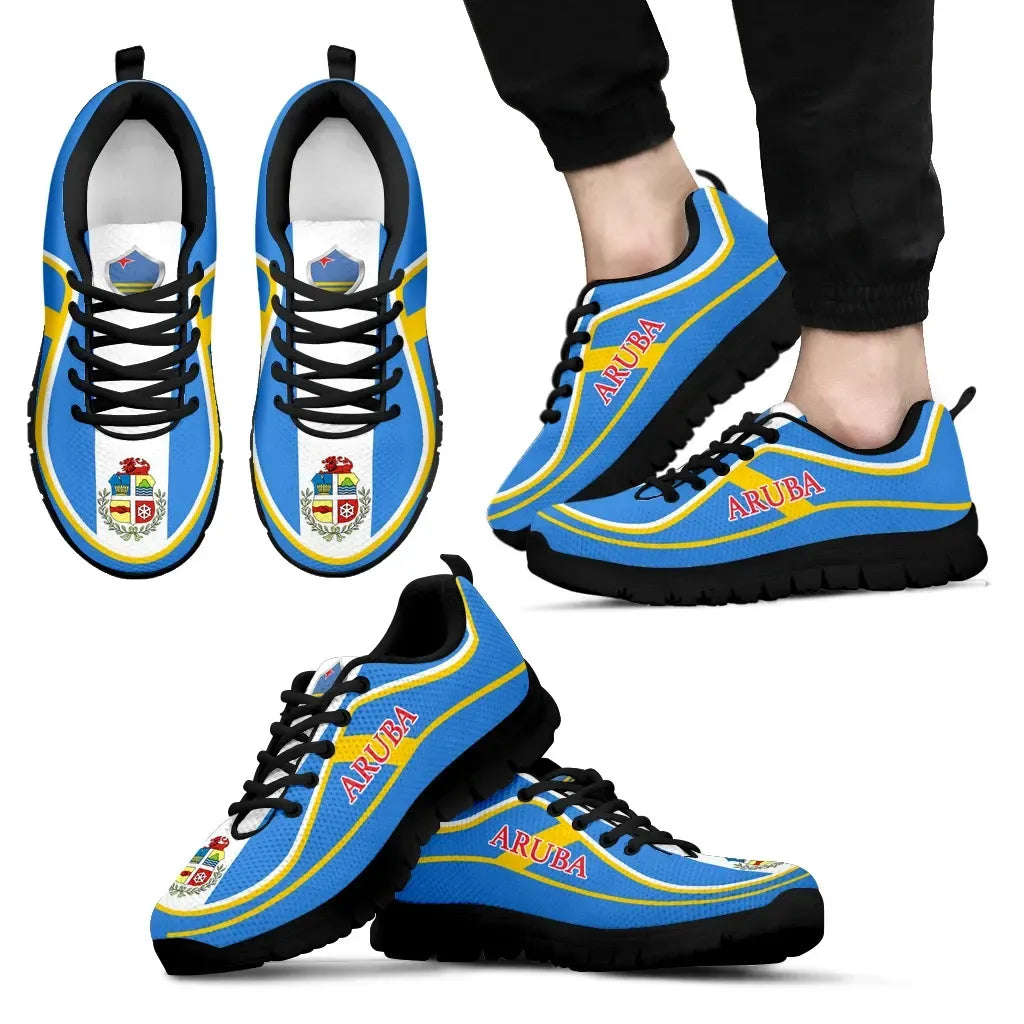 Aruba Flag Color Sneakers