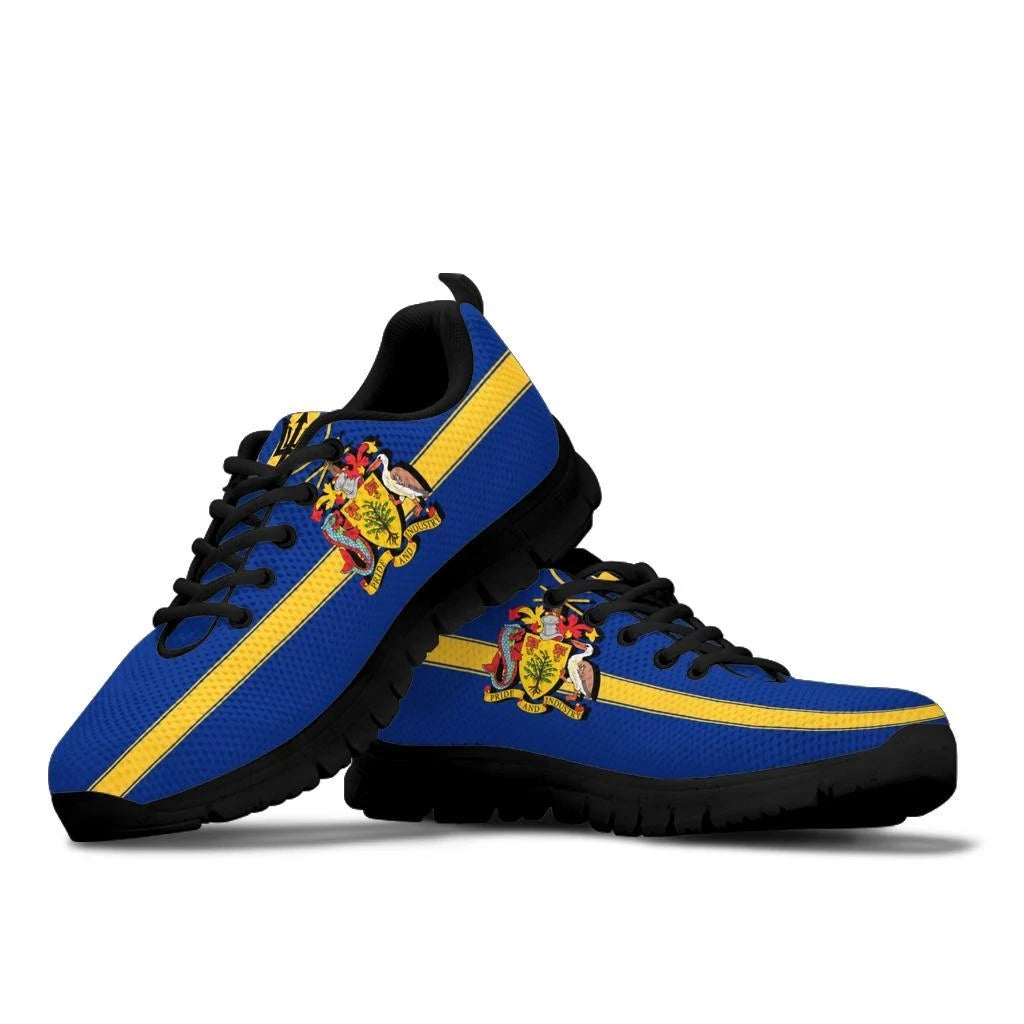 Barbados Version Coat of Arms Sneakers