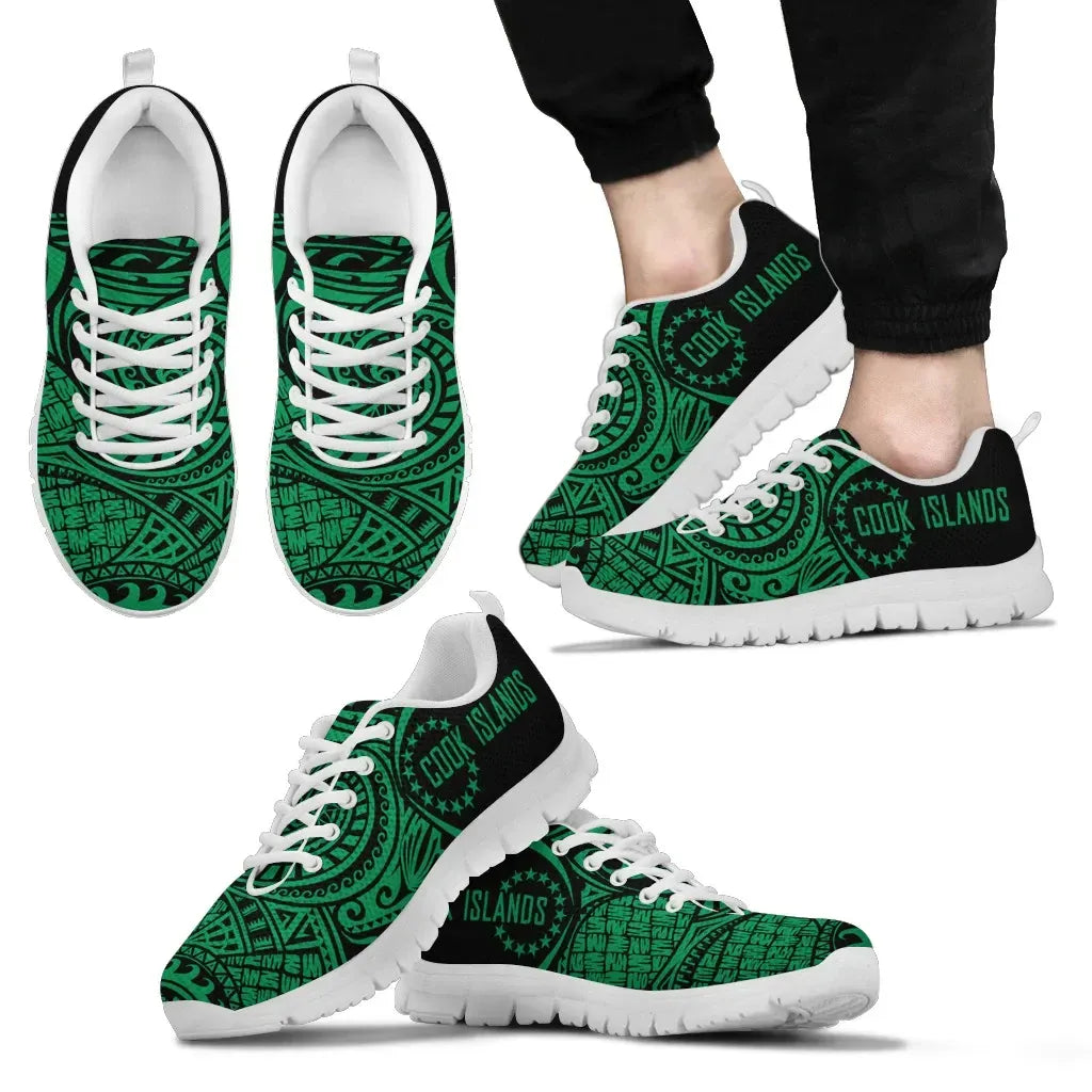 Cook Islands Polynesian Sneakers Circle Style 05