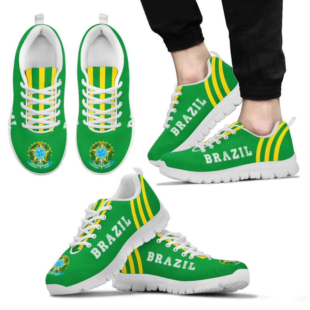 Brazil Sneakers Coat Of Arms Triple Style