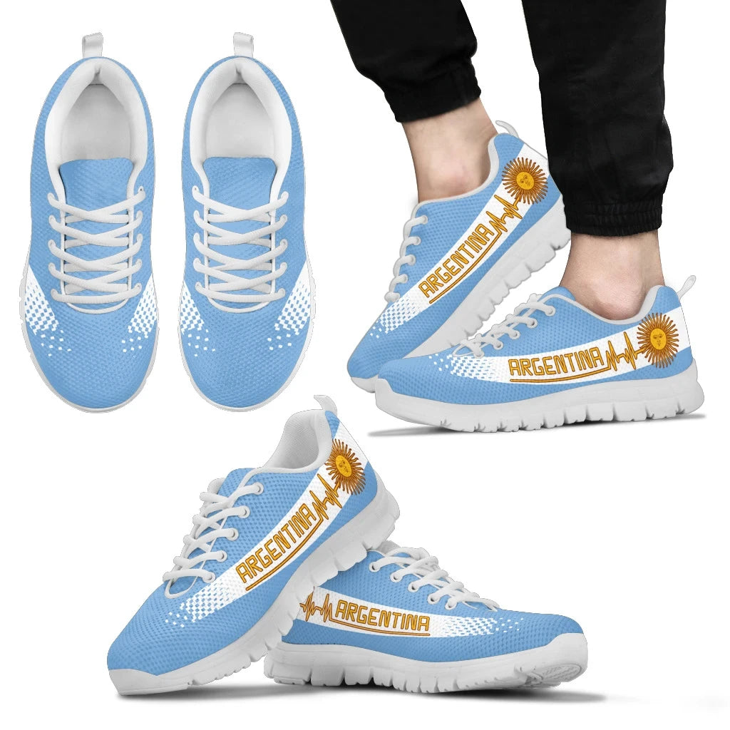 Argentina Sneakers Sun Of May Heartbeat