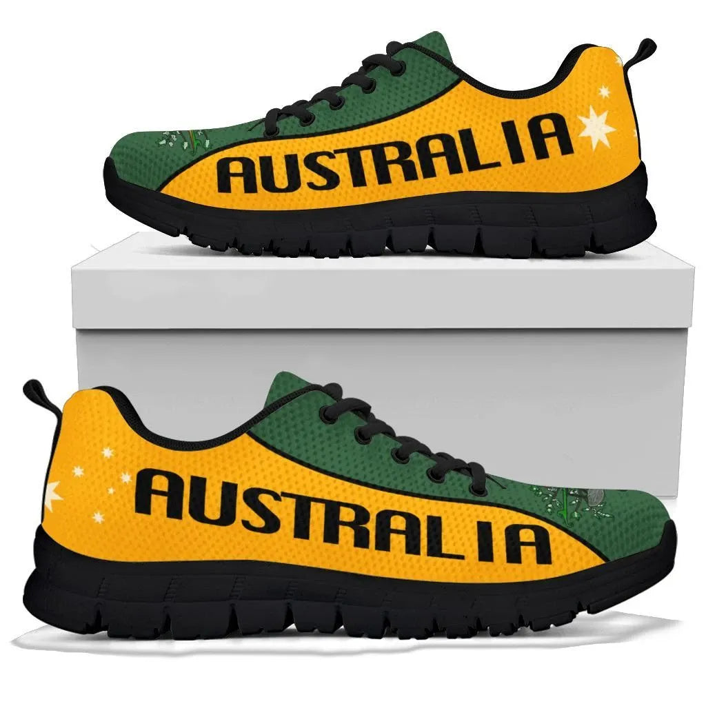 Australia Sneaker Coat Of Arms Gel Style Australia Day