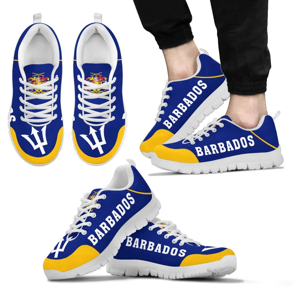 Barbados Coat Of Arms Sneakers New Style