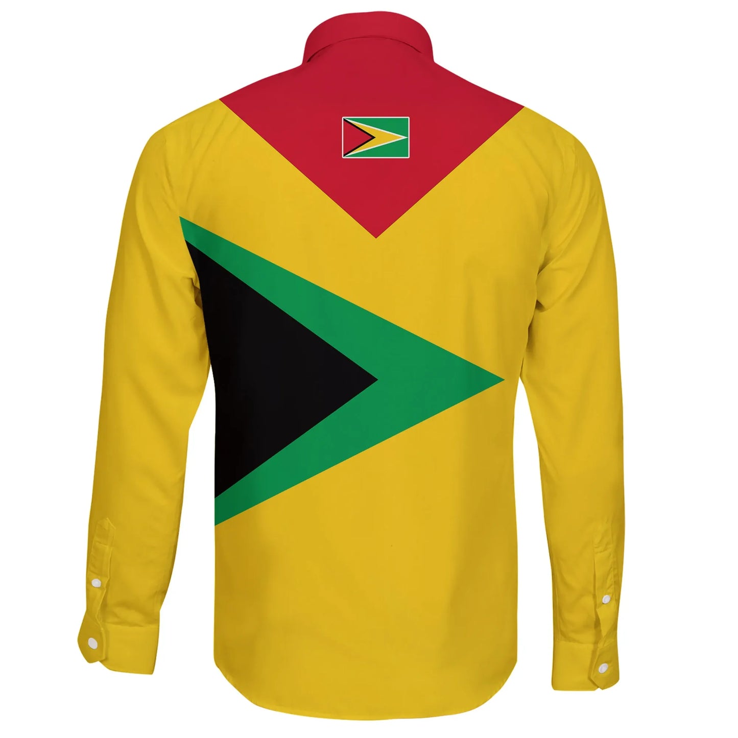 Guyana Long Sleeve Button Shirt Babarian Yellow