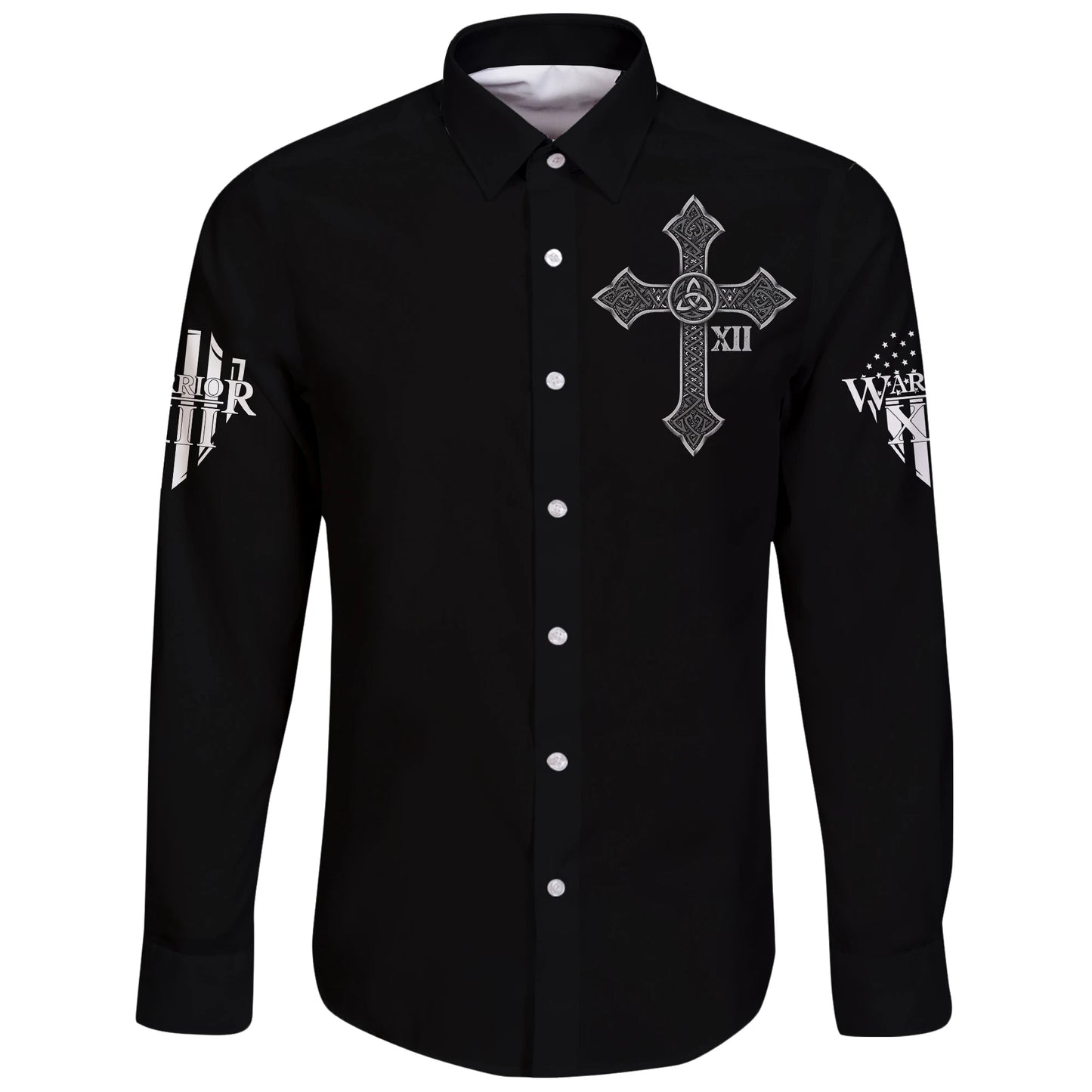 Tigray By Blood Long Sleeve Button Shirt