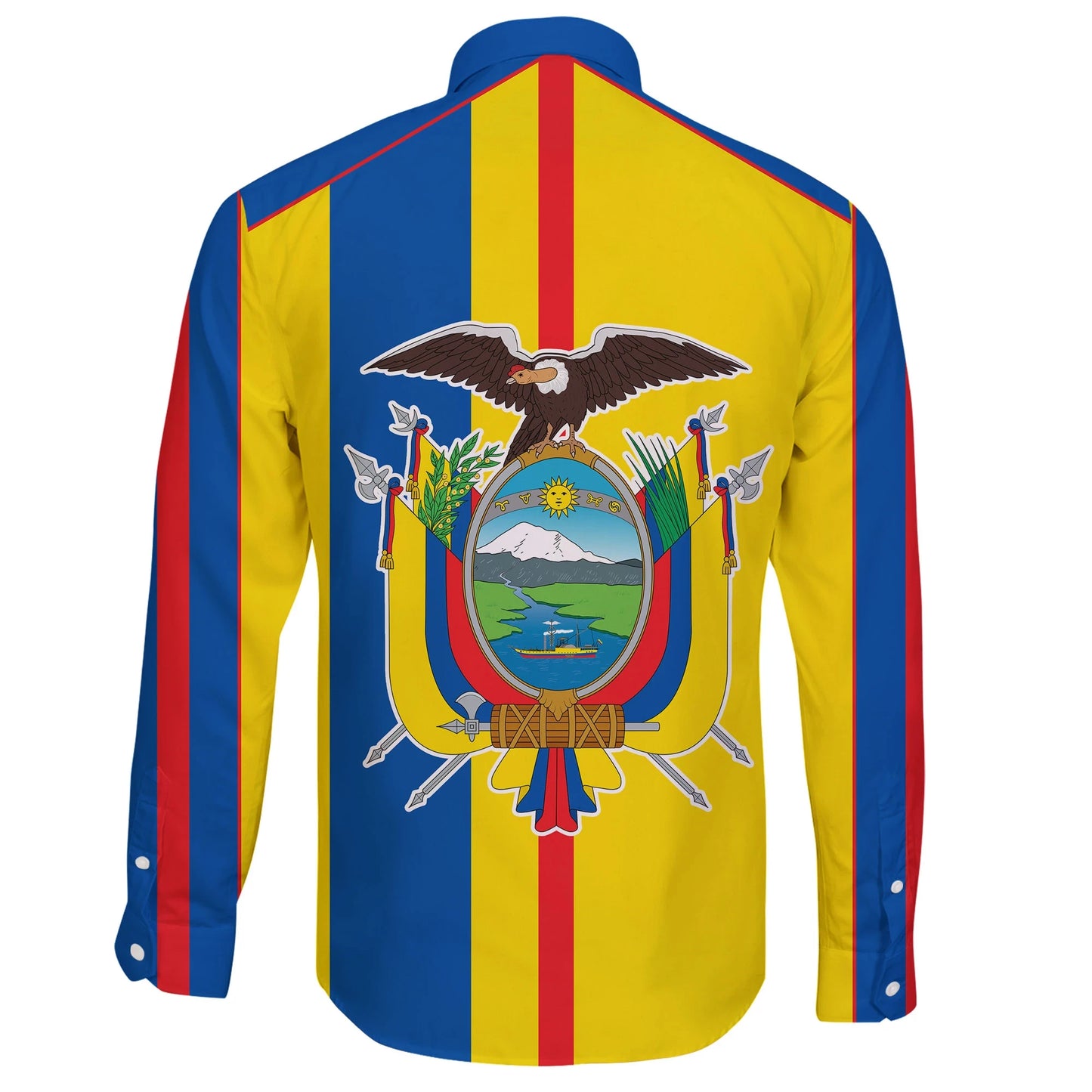 Ecuador Long Sleeve Button Shirt National Home