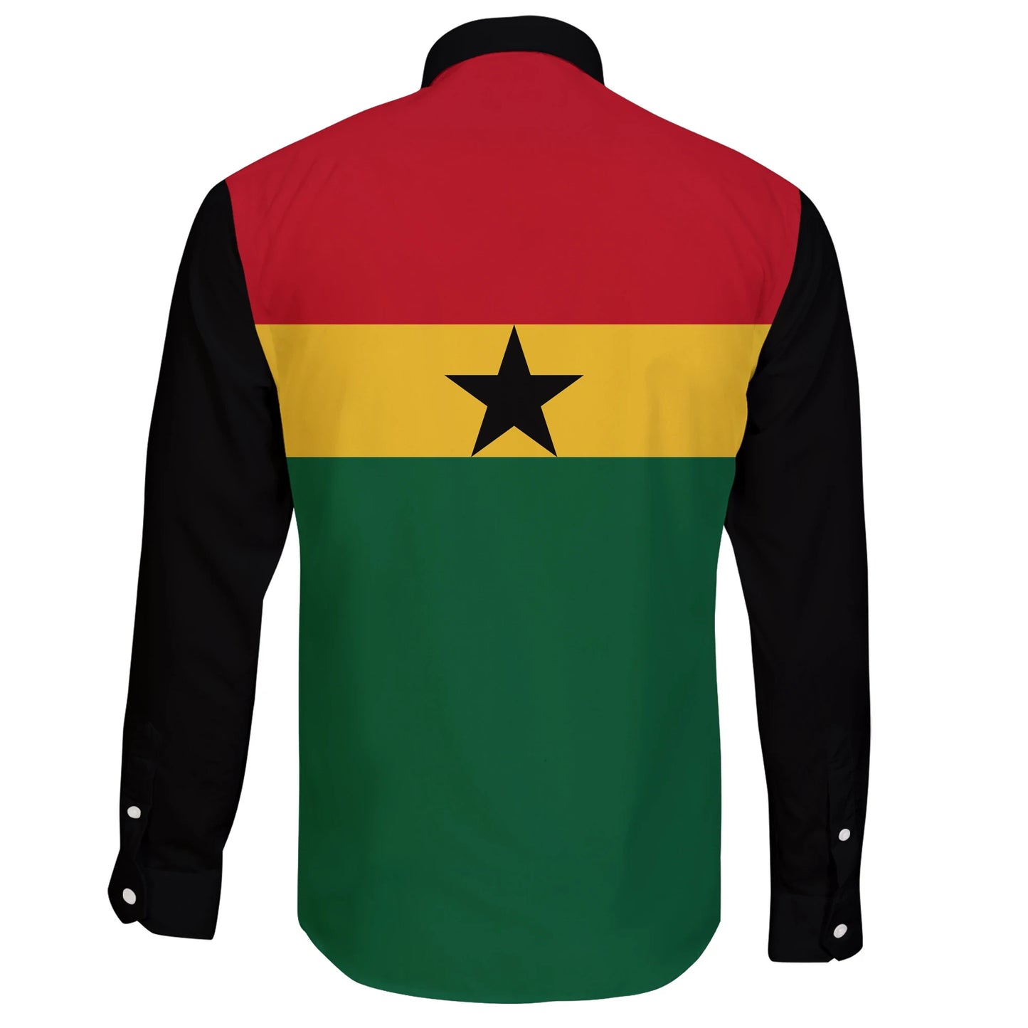 Ghana Long Sleeve Button Shirt