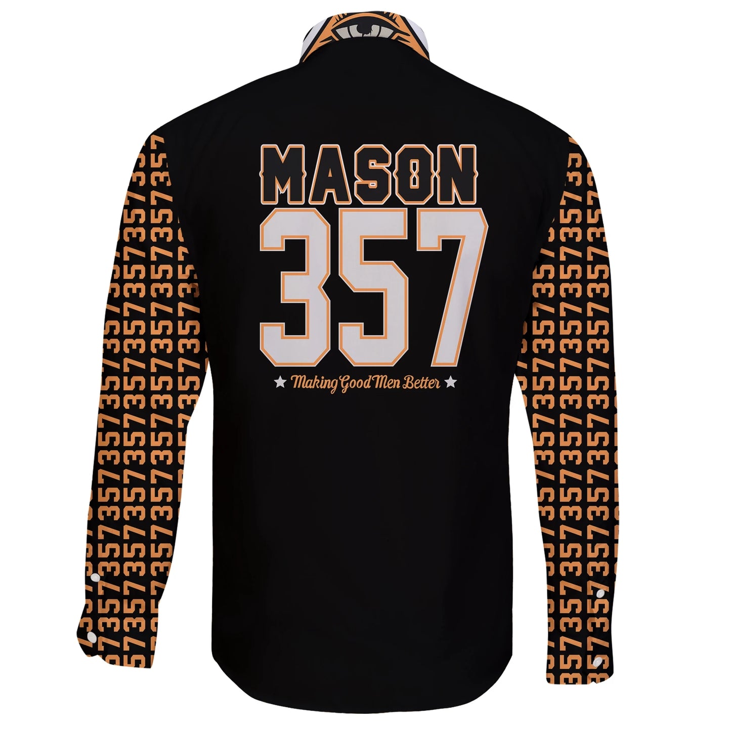 Masonic Long Sleeve Button Shirt