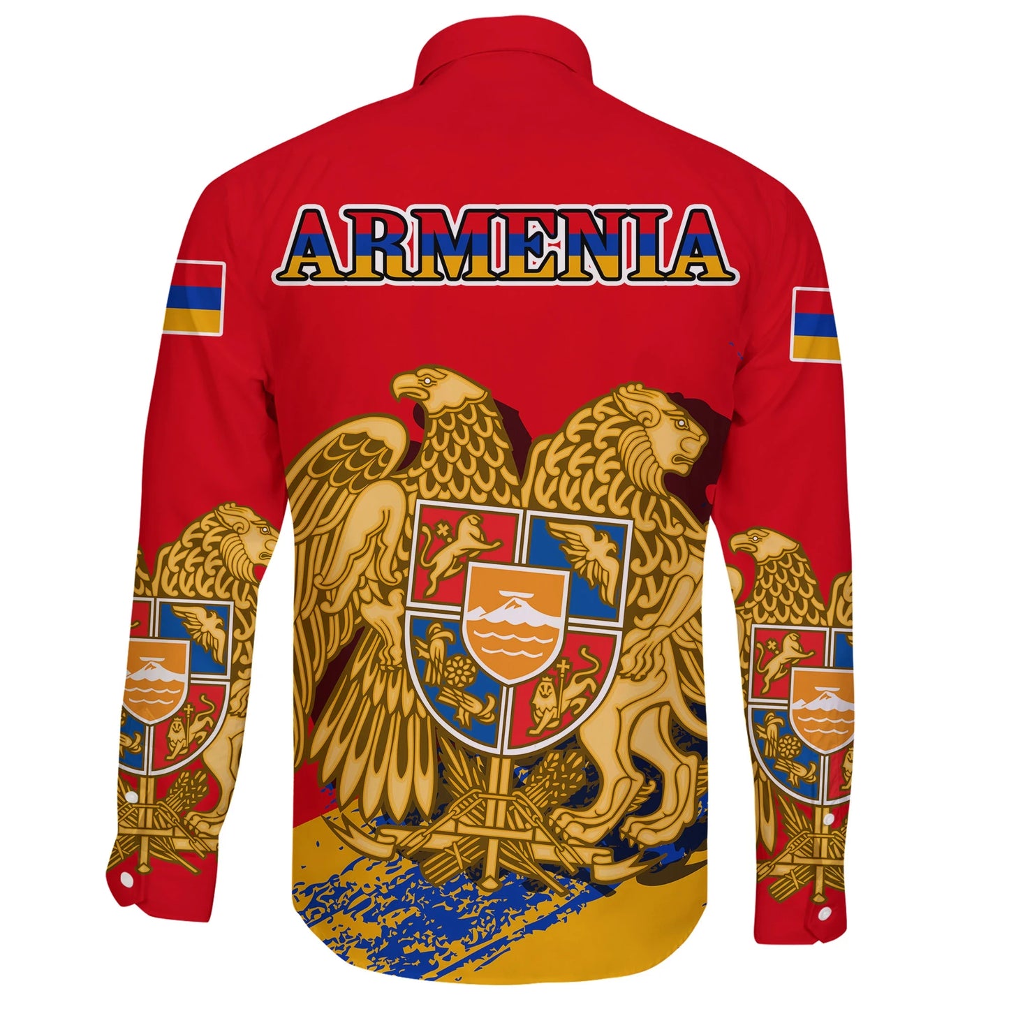 Armenia Special Long Sleeve Button Shirt