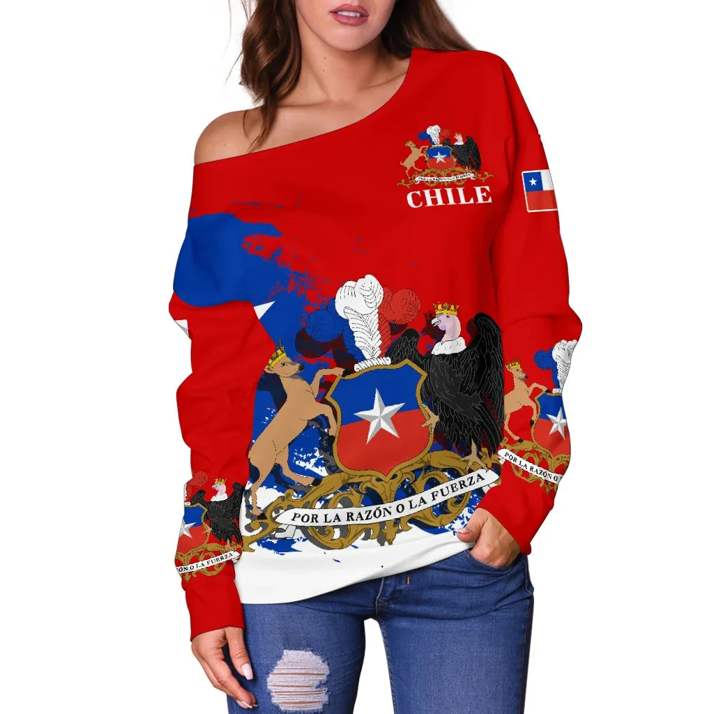 Chile Special Off Shoulder Sweater