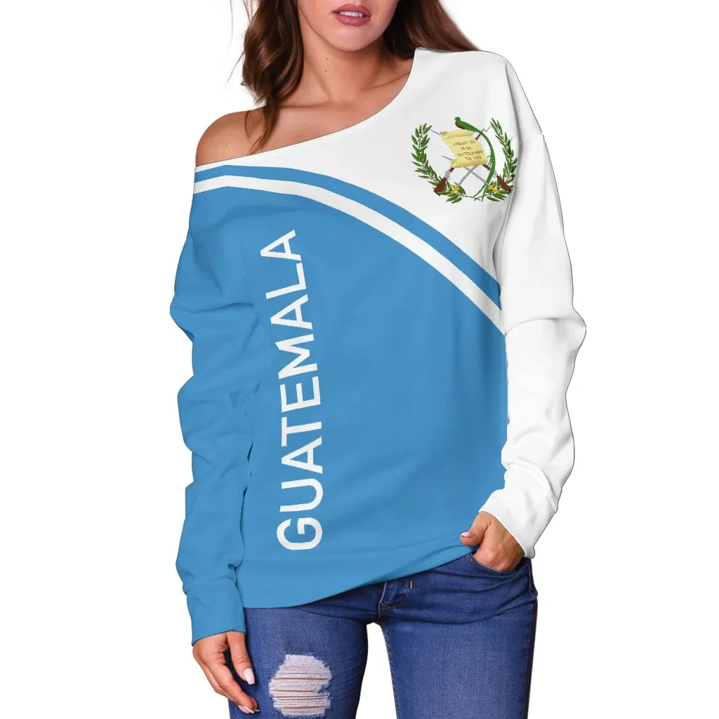 Guatemala Women's Off Shoulder Curve Version Bn11