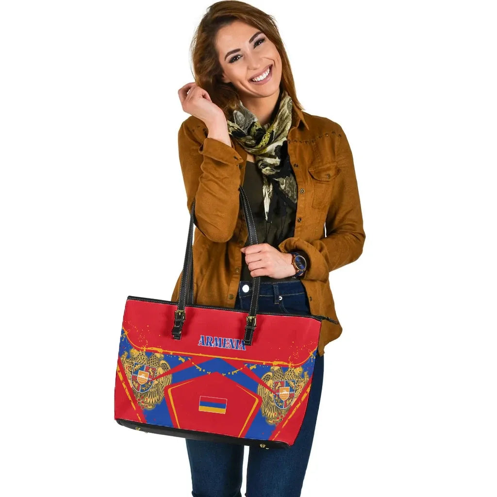 Armenia Leather Tote Bag The Pride Of Armenia
