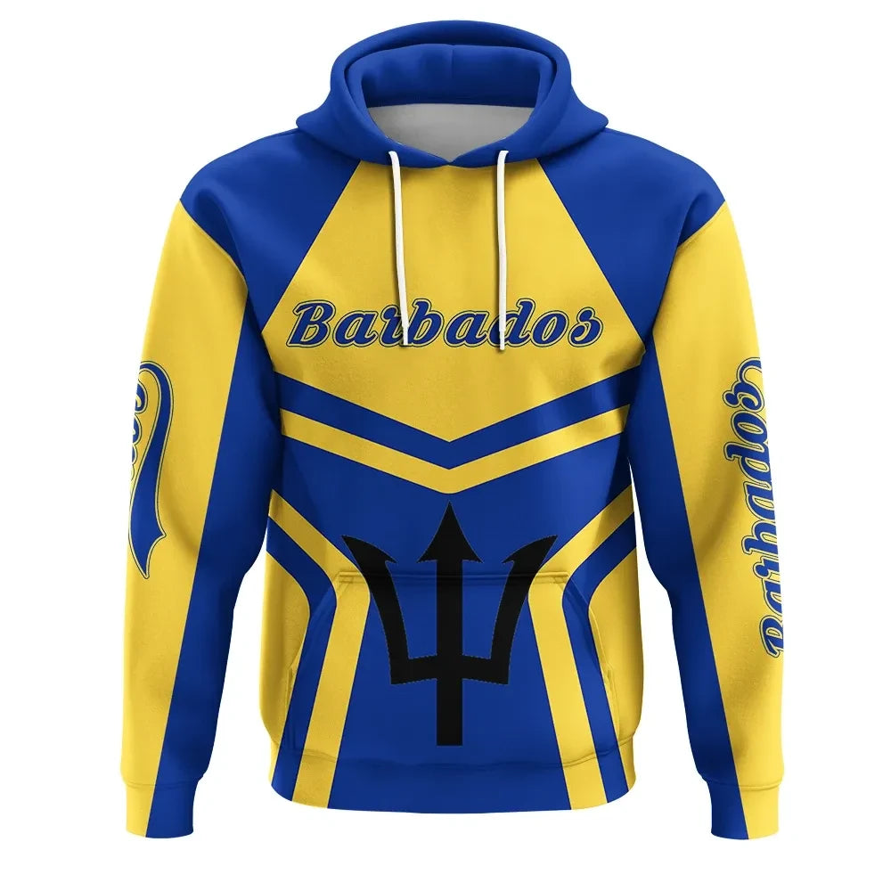Barbados Coat Of Arms Hoodie My Styl
