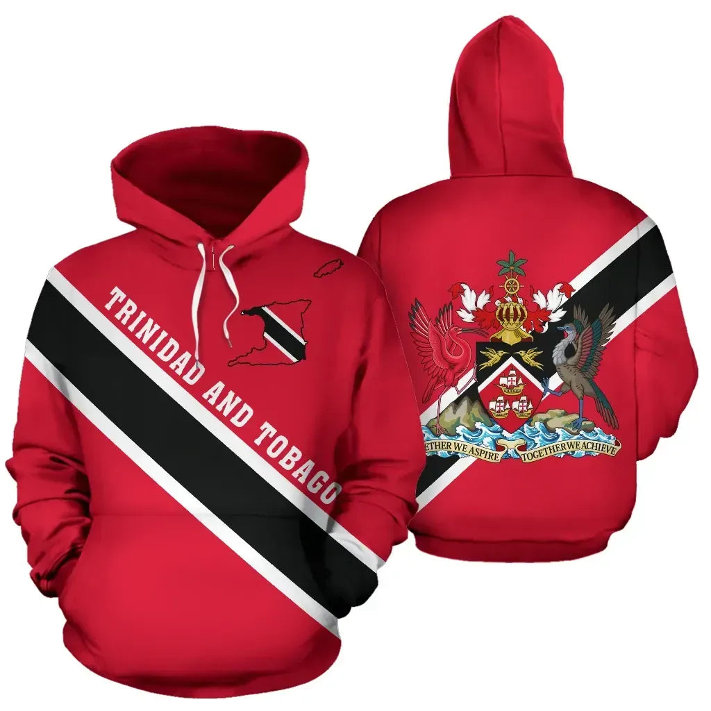 Trinidad and Tobago Hoodie Flag