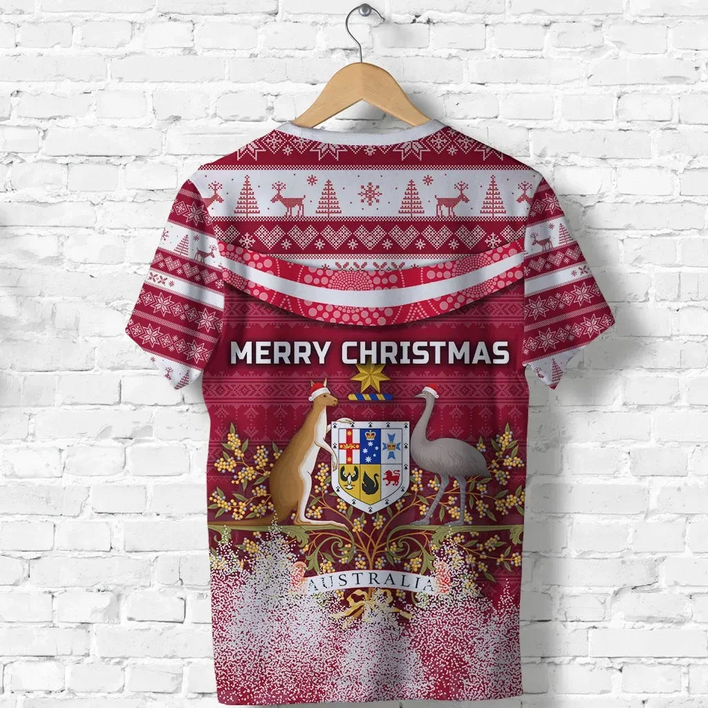Australia Christmas T Shirt Simple Vibes Version