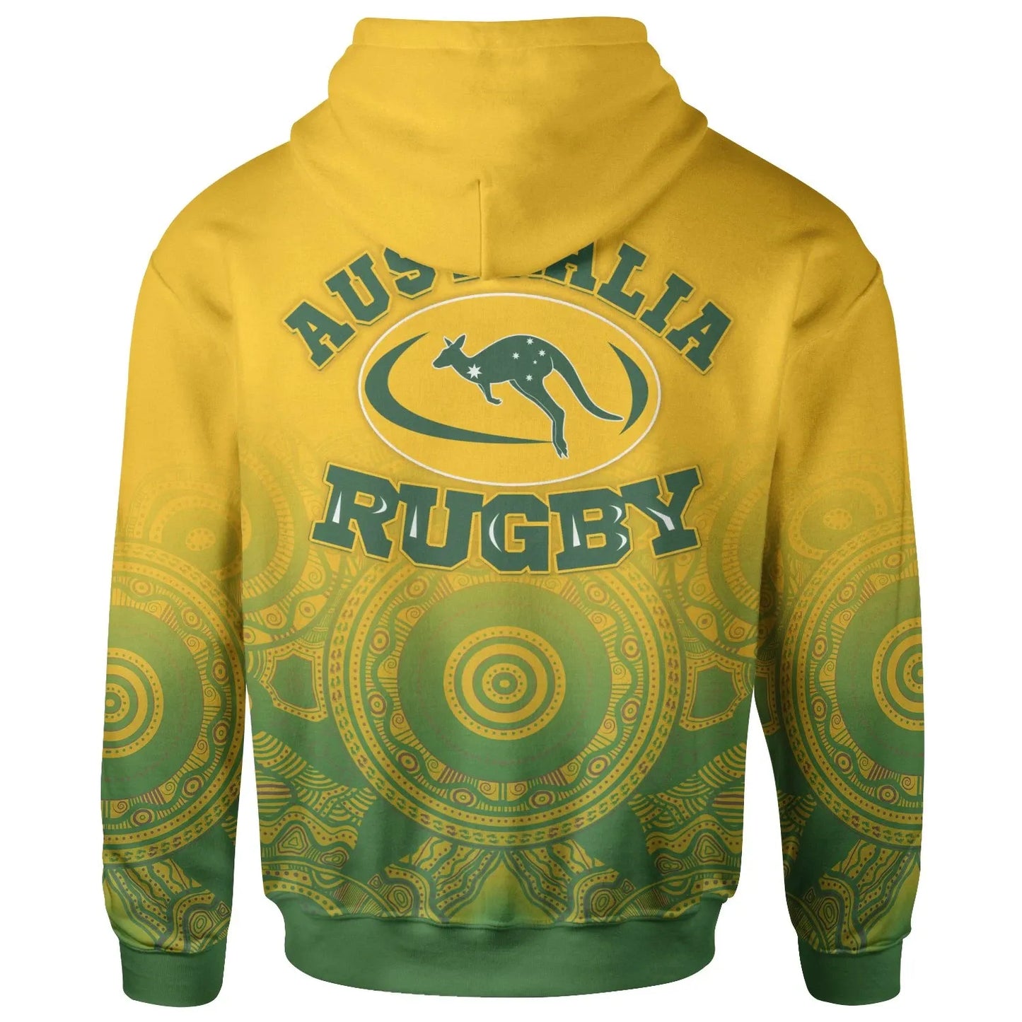 Australia Aboriginal Hoodie, Australia Rugby And Coat Of Arms