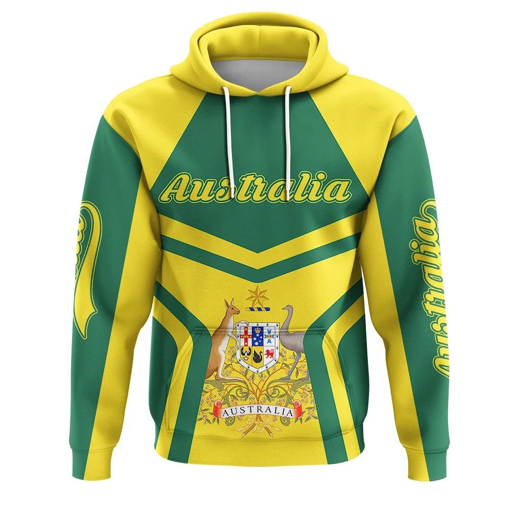 Australia Coat Of Arms Hoodie My Styl