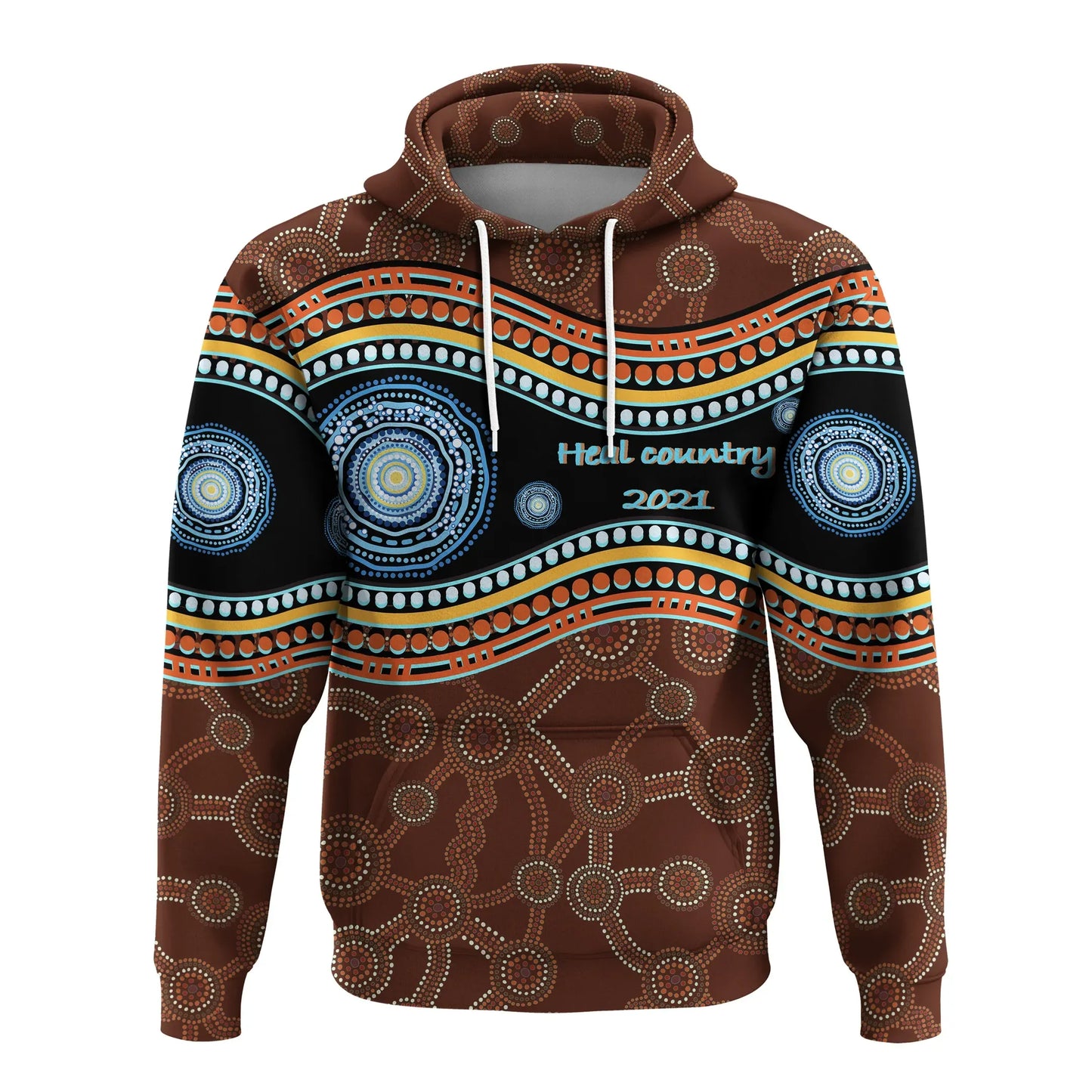Australia Hoodie Naidoc Week 2021 Heal Country