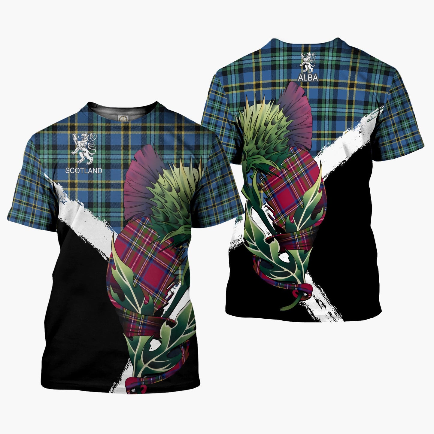 Printivon Hope Clan T Shirt Scottish Thistle Gift